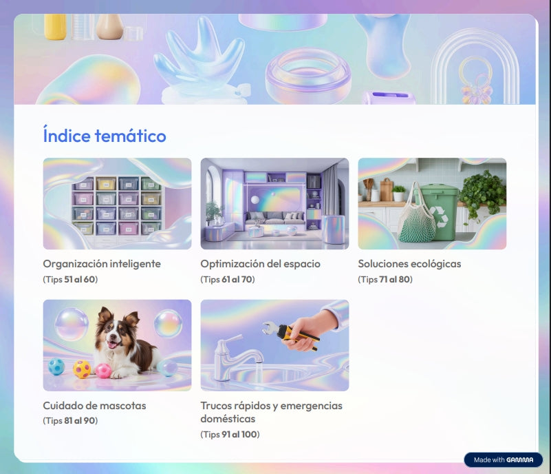 100 Soluciones Express para el hogar